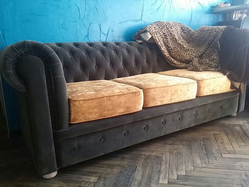 Роскошный мягкий диван