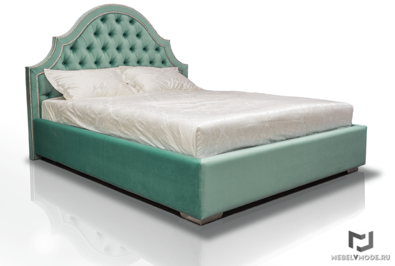 Кровать Маракеш с каретной стяжкой